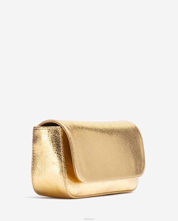 naiset Unisa kiiltävä metallinen juhlalaukku siroT08H1198