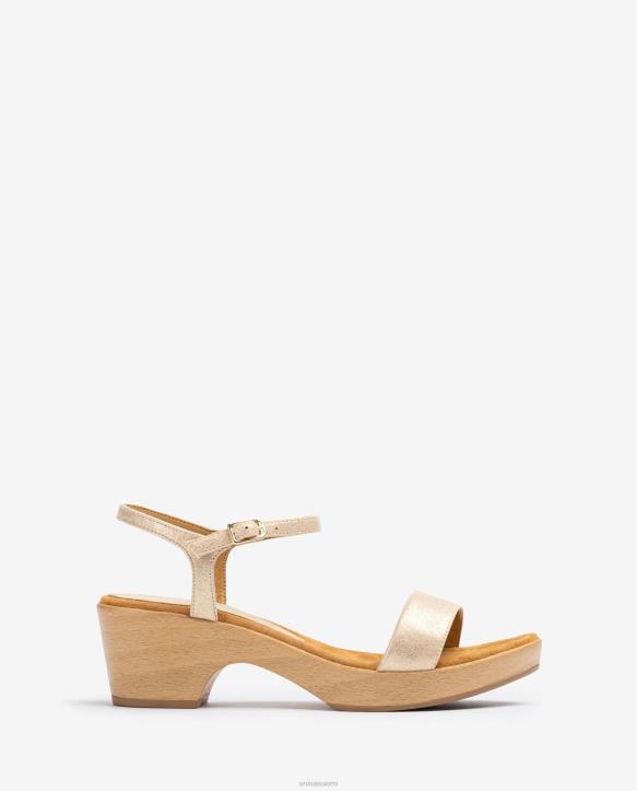 naiset Unisa metalliset efekti-sandaalit siroT08H439