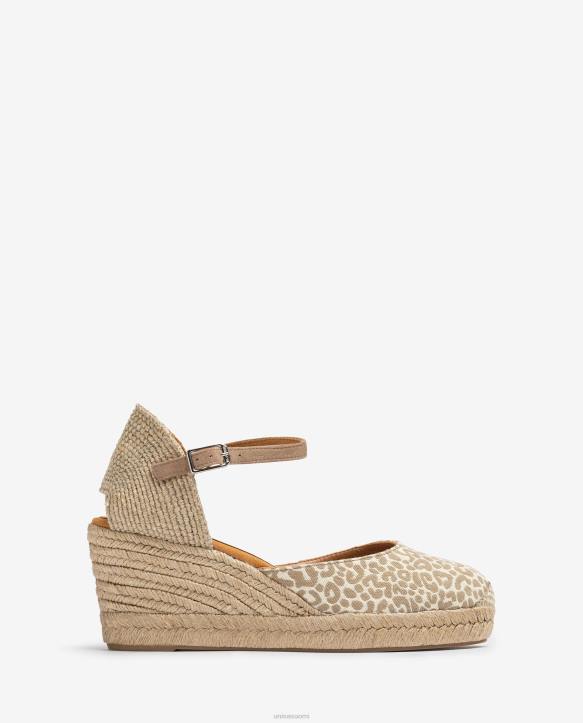 naiset Unisa Espadrille vamp-heel kangasta siroT08H786