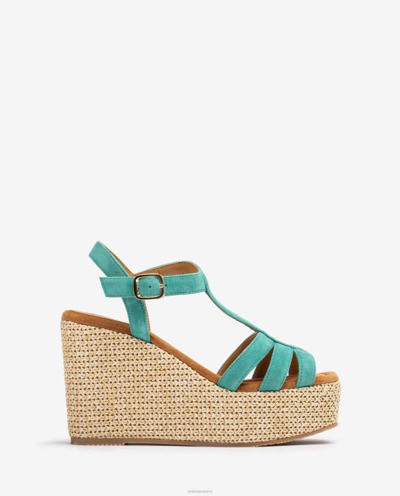 naiset Unisa korkeakiilanauhallinen sandaali siroT08H454