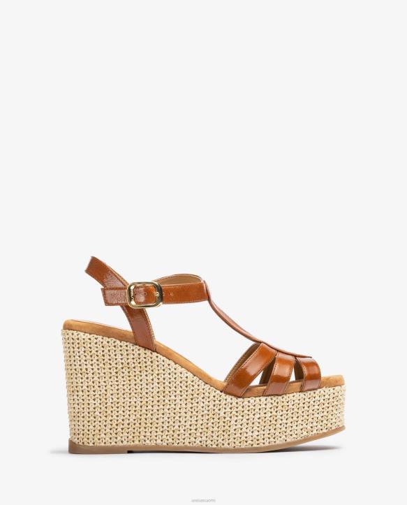 naiset Unisa korkeakiilanauhallinen sandaali siroT08H455