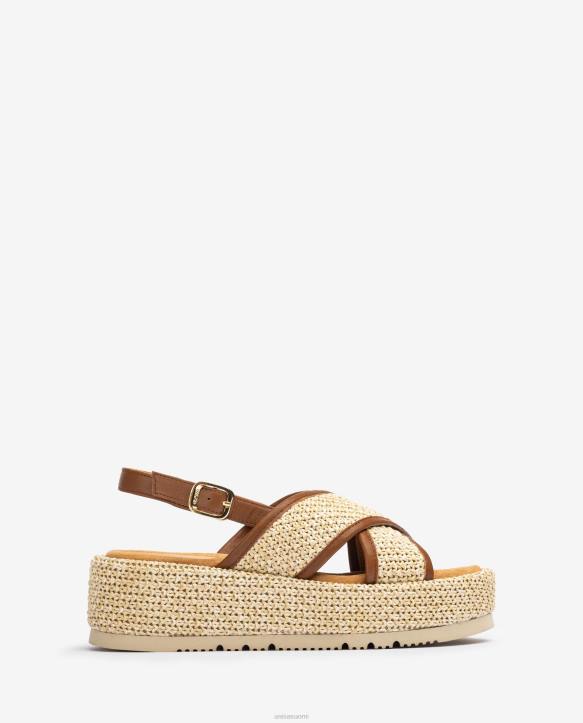 naiset Unisa leveä remmi estää kantapää sandaalit siroT08H107