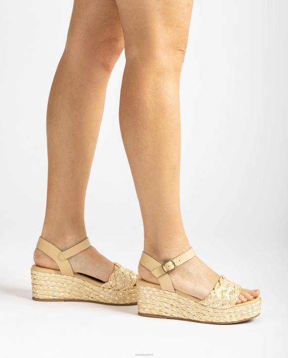 naiset Unisa punottu alusta sandaali siroT08H431