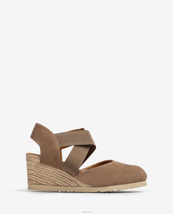 naiset Unisa sandaali joustavalla olkahihnalla ruskeaT08H771