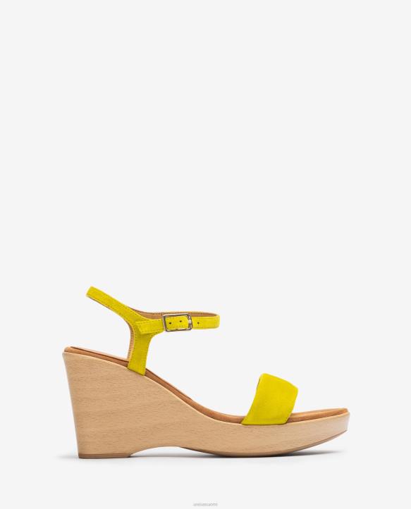 naiset Unisa mokkasandaali lohkolla vihreäT08H250