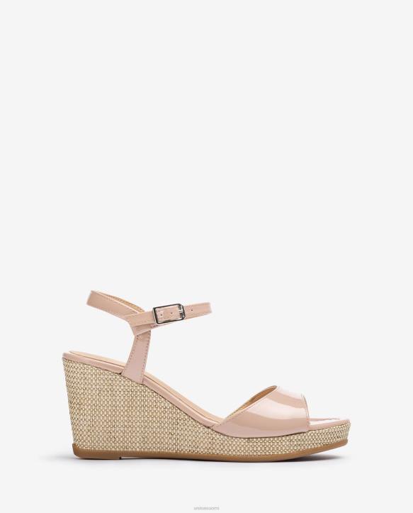 naiset Unisa raffia wedge heel sandaalit siroT08H492