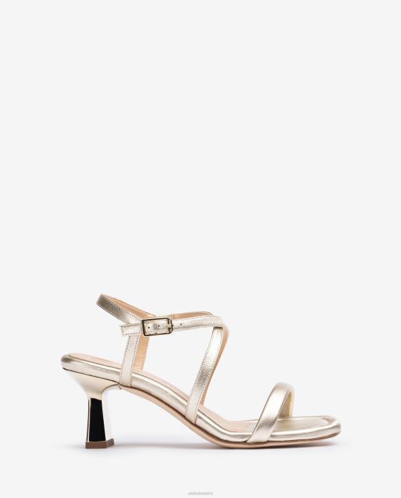 naiset Unisa geometrinen korkosandaali siroT08H344