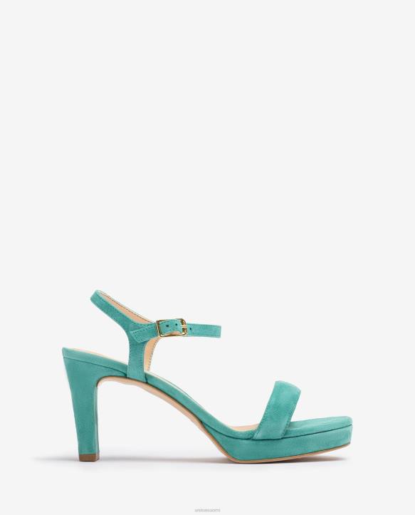 naiset Unisa mokka sandaali vihreäT08H274