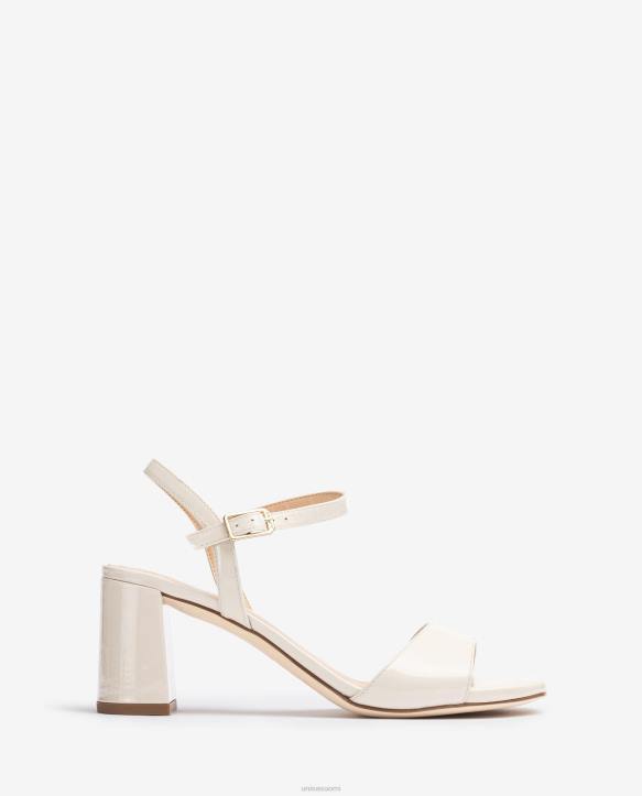 naiset Unisa neliömäinen sandaali valkoinenT08H36