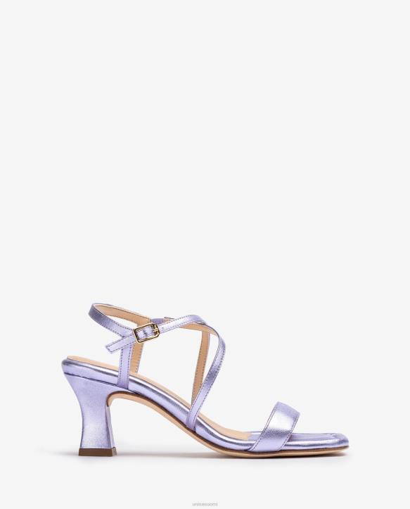 naiset Unisa neliömäinen varvassandaali lilaT08H179