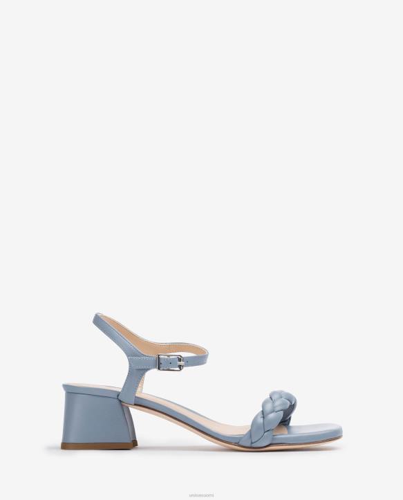 naiset Unisa sandaali, jossa punottu olkahihna sininenT08H147