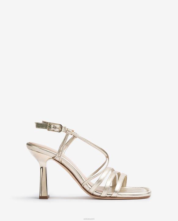 naiset Unisa sandaalit metalliefektillä muotiT08H359
