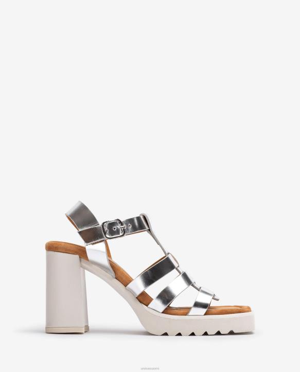 naiset Unisa superkevyt korkeakorkoinen sandaali siroT08H256