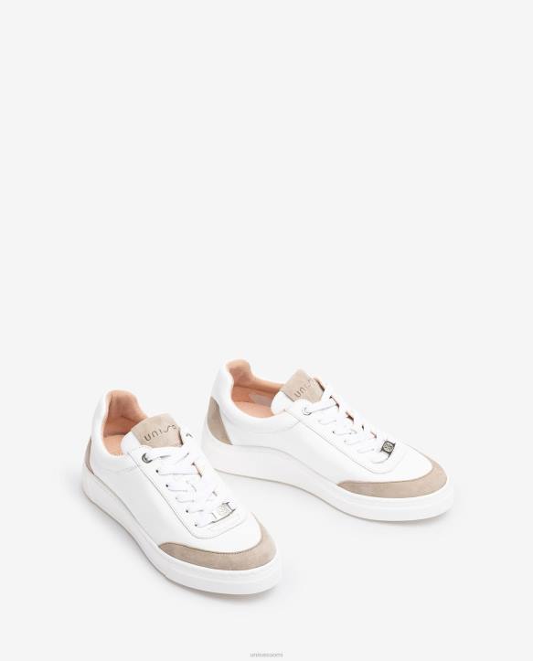 naiset Unisa lenkkarit, joissa on kontrastivärinen kärki ja kantapää siroT08H678