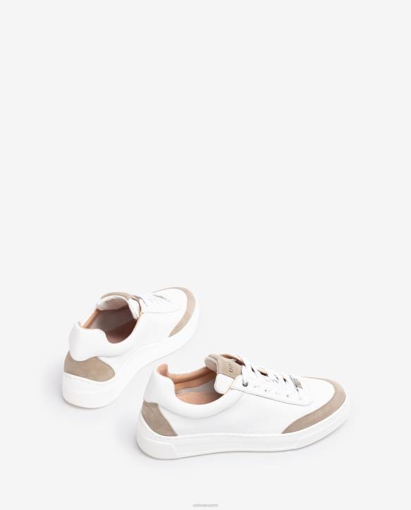 naiset Unisa lenkkarit, joissa on kontrastivärinen kärki ja kantapää siroT08H678