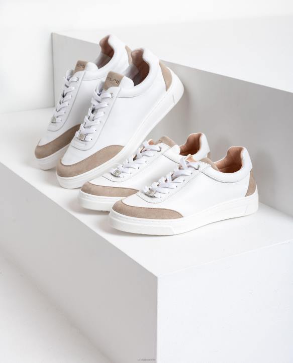 naiset Unisa lenkkarit, joissa on kontrastivärinen kärki ja kantapää siroT08H678