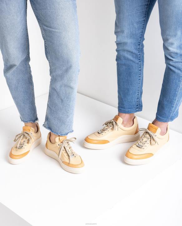 naiset Unisa lenkkarit, joissa on kontrastivärinen kärki ja kantapää siroT08H680