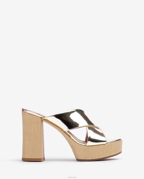 naiset Unisa leveä ristikkäishihna sandaali siroT08H826