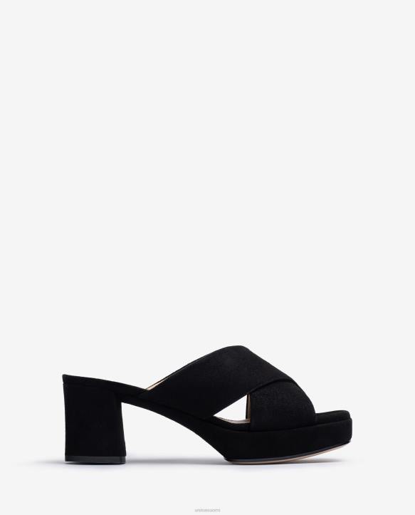 naiset Unisa mokkanahkainen nauhasandaali muotiT08H824