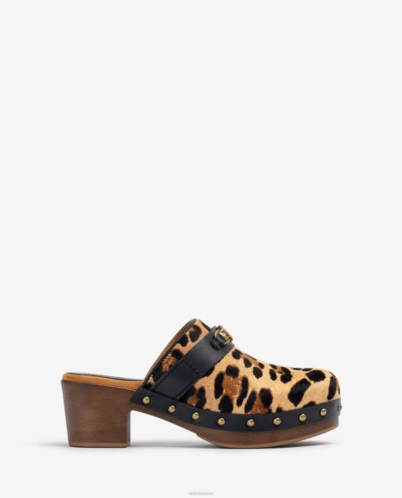 naiset Unisa painettu puukenkä monogrammilla muotiT08H820