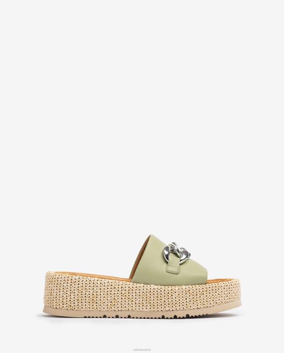 naiset Unisa sandaali ketjulla vampissa vihreäT08H800