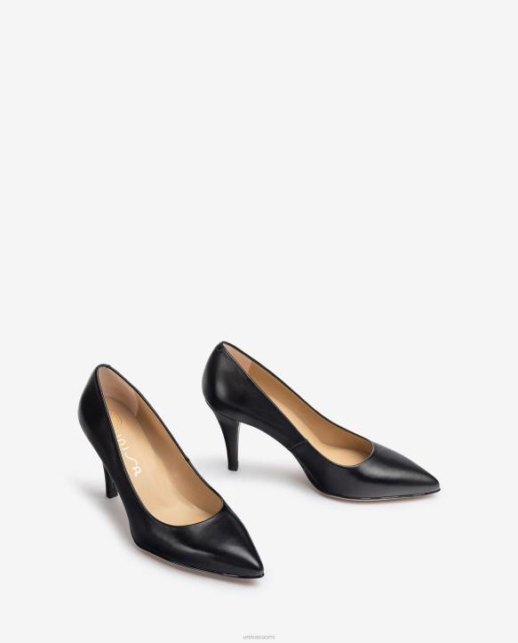 naiset Unisa nahkaiset pumput, joissa on terävä kärki ja ohut kantapää muotiT08H593