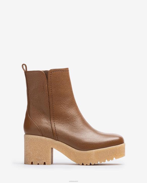 lapset Unisa nahkaiset nilkkurit, joissa sisävetoketju muotiT08H950