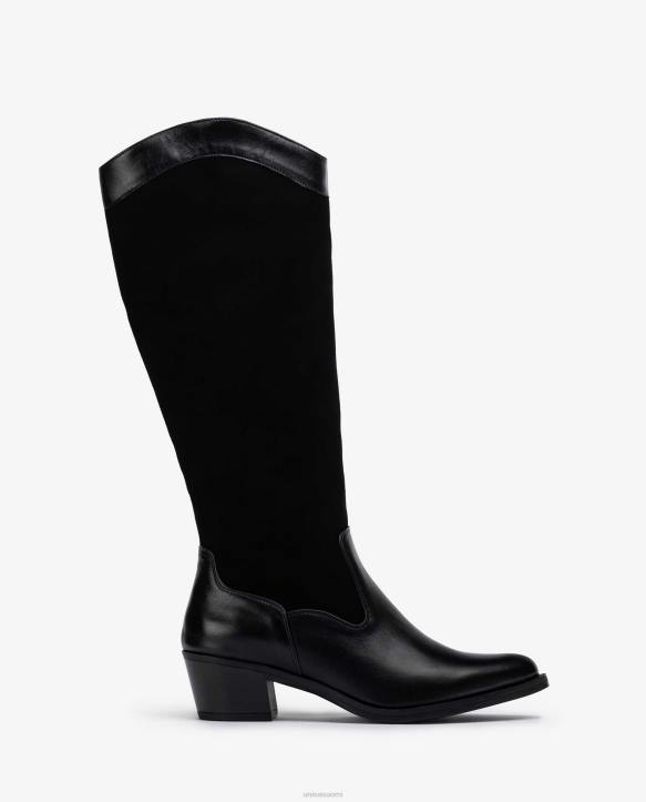 naiset Unisa Cowboy-tyyliset nilkkurit sisävetoketjulla muotiT08H1055