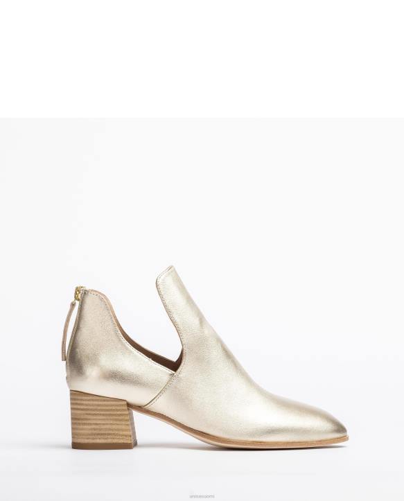 naiset Unisa Metallinhohtoinen nilkkurit kultaT08H873