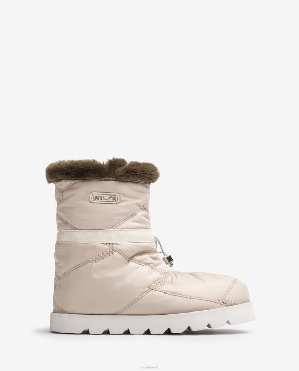 naiset Unisa apres ski nilkkurit beigeT08H886