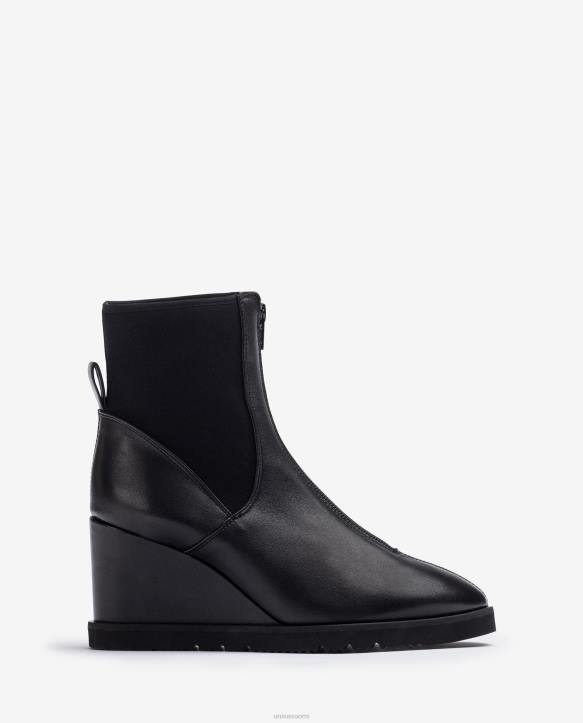 naiset Unisa korkeakiila nilkkurit siroT08H1003