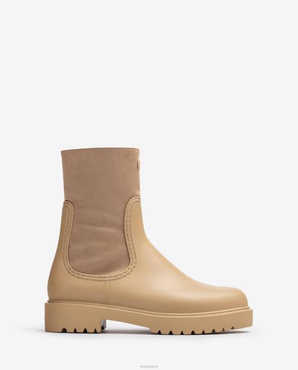 naiset Unisa kumisaapas beigeT08H866