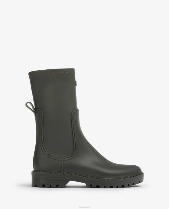 naiset Unisa kumisaapas vihreäT08H854