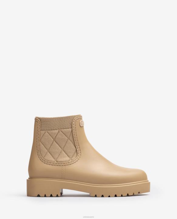 naiset Unisa kumiset nilkkurit beigeT08H869