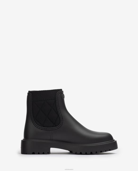 naiset Unisa kumiset nilkkurit mustaT08H870