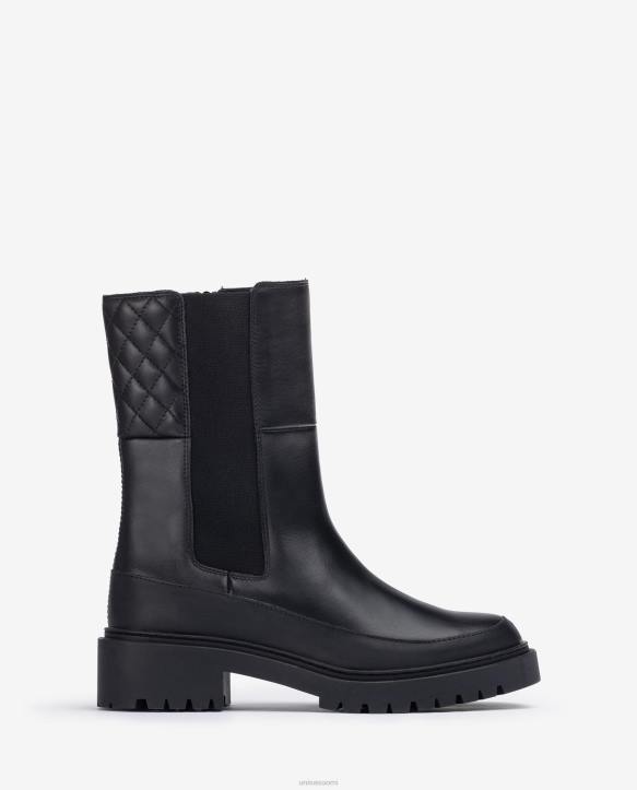 naiset Unisa nilkkurit, joissa kulmakive ja telapohja mustaT08H916