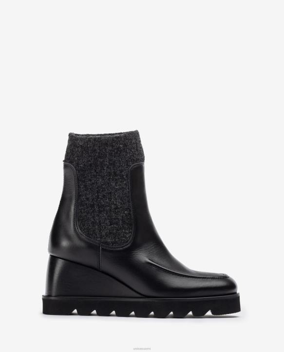 naiset Unisa nilkkurit uurretulla kangasneljänneksellä muotiT08H979