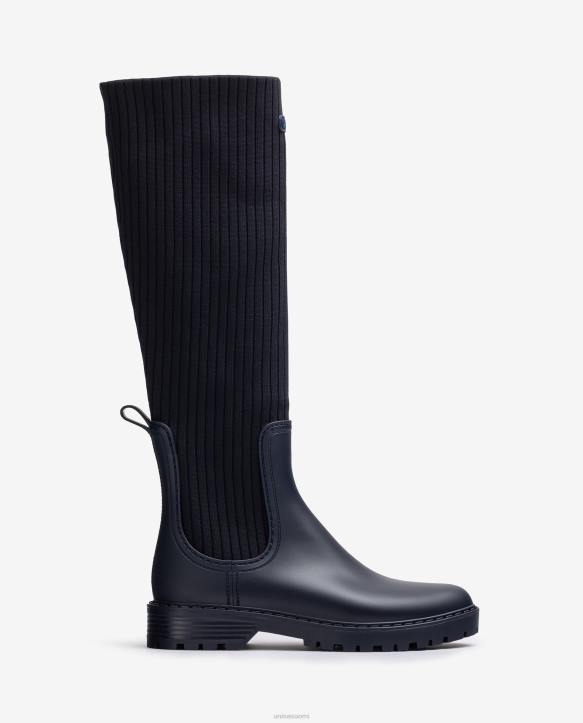 naiset Unisa superpehmeät wellington-saappaat sininenT08H1047