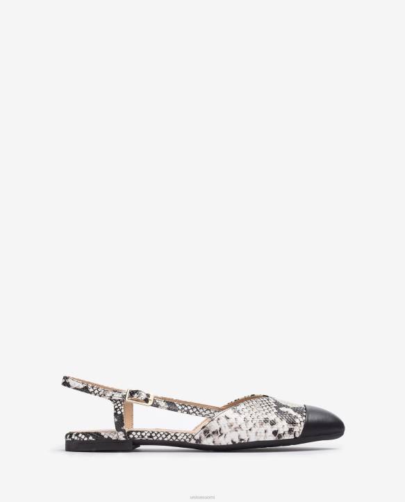 naiset Unisa kaksisävyinen litteä reppu selkäkenkä siroT08H537